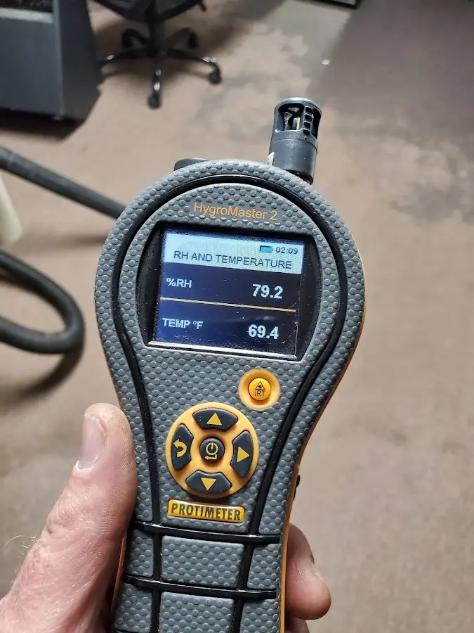 Moisture meter humidity assessment for Fire & Smoke Damage Restoration in Torrance